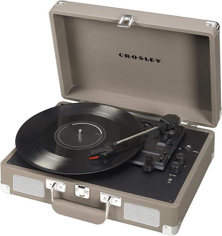Toca-Discos de Vinil Crosley CR8005F-TE Cruiser - Vitrola e Toca